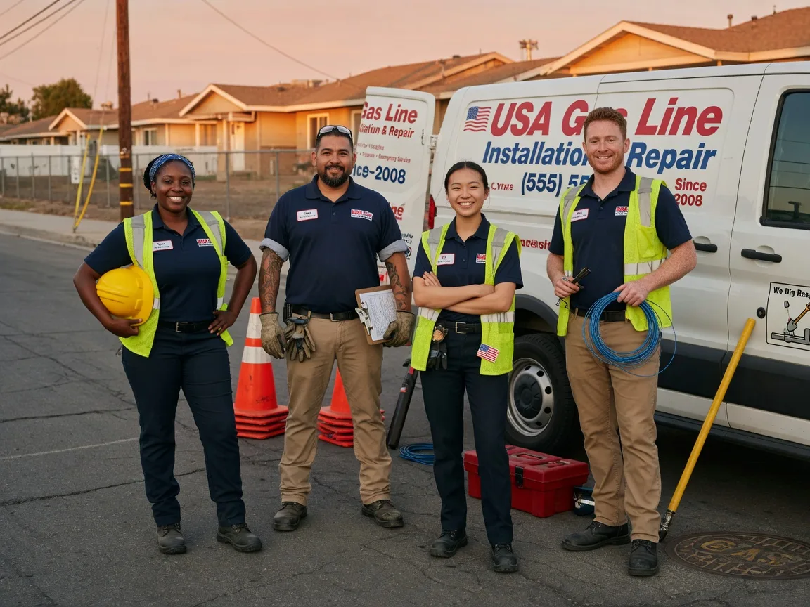 Gas Line Installation company in Oak Lawn, IL