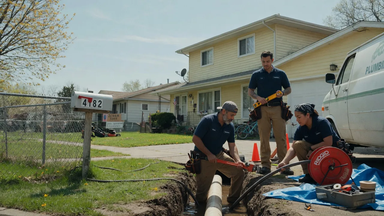 Gas Line Repair in Oak Lawn, IL near me